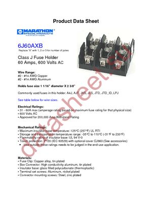 6J60A1B datasheet  